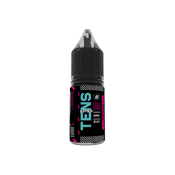 Tens 12mg 10ml Vape Juice - Pack Of 10 [50VG/50PG]