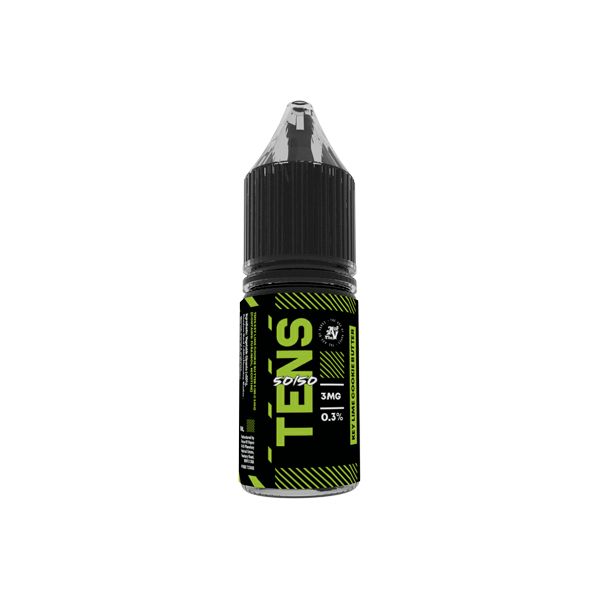 Tens 50/50 10ml 6mg Vape Juice [50VG/50PG]