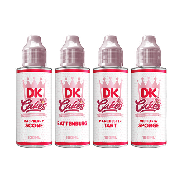DK Cakes 100ml 0mg Shortfill Vape Juice [70VG/30PG]