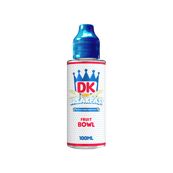 Donut King Breakfast 100ml 0mg Shortfill Vape Juice [70VG/30PG]