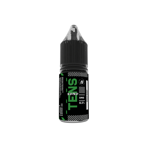Tens 50/50 10ml 6mg Vape Juice [50VG/50PG]