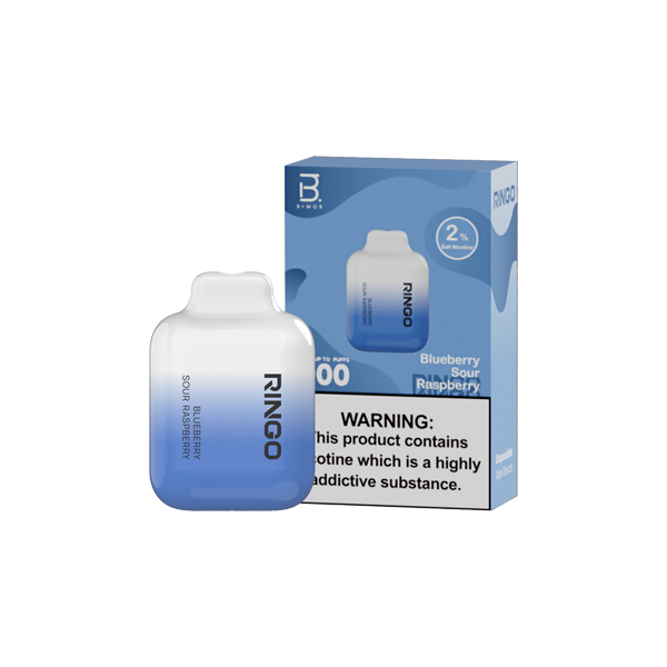 B+MOR Ringo 20mg Dual Mesh Disposable Vape 600 Puffs