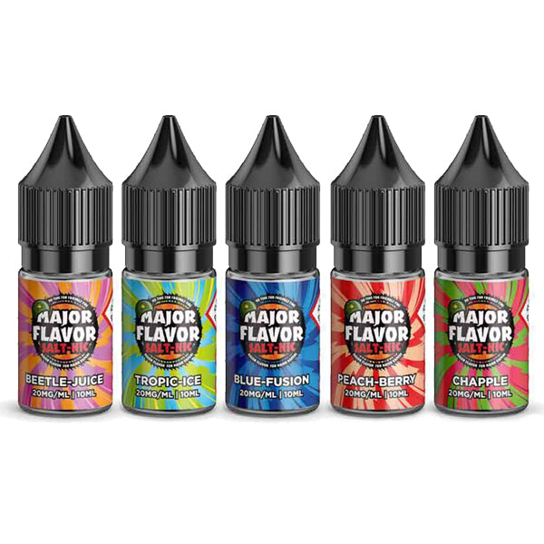 Major Flavor 20mg Nic Salts 10ml [60VG/40PG]