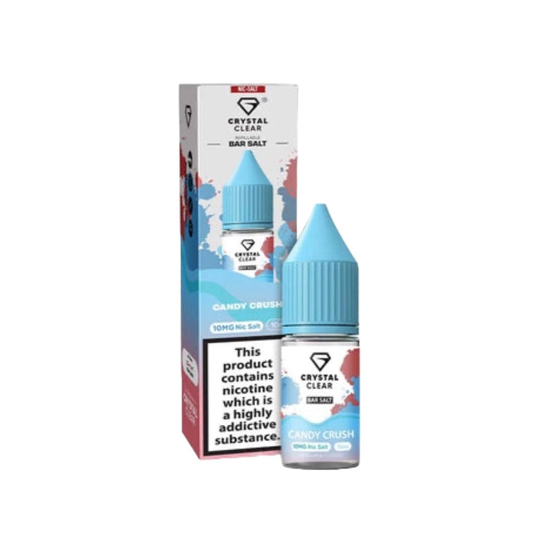 Crystal Clear 10mg Nic Salts 10ml [50VG/50PG]