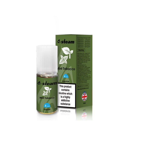 A-Steam Fruit Flavours 10ml 12mg Vape Juice [50VG/50PG]