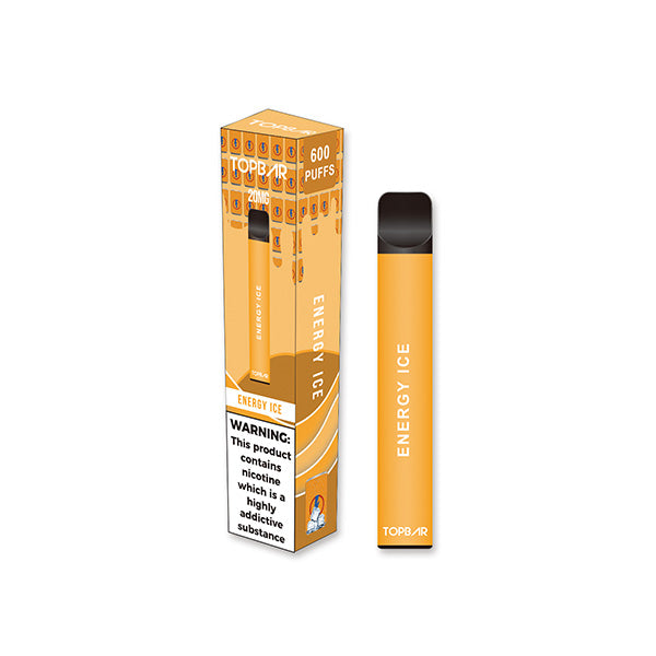 Top Bar EE 20mg Disposable Vape 600 Puffs