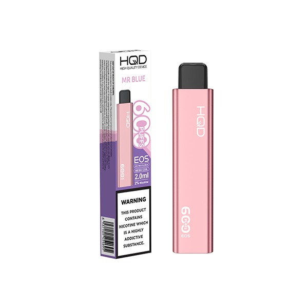 HQD EOS 20mg Disposable Vape 600 Puffs