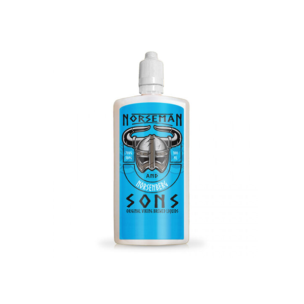 Norsemen Flask Classics 100ml 0mg Shortfill Vape Juice [70VG/30PG]