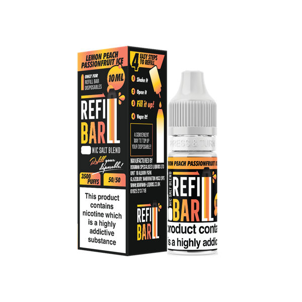 Bar Salts 10mg Nic Salts 10ml [50VG/50PG]