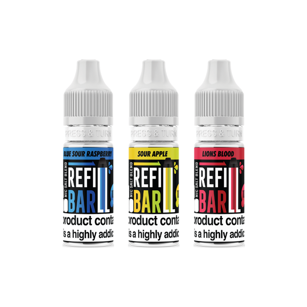 Bar Salts 10mg Nic Salts 10ml [50VG/50PG]