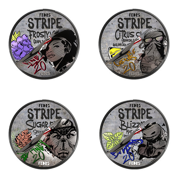 Stripe 20mg Nicotine Pouches - 20 Pouches