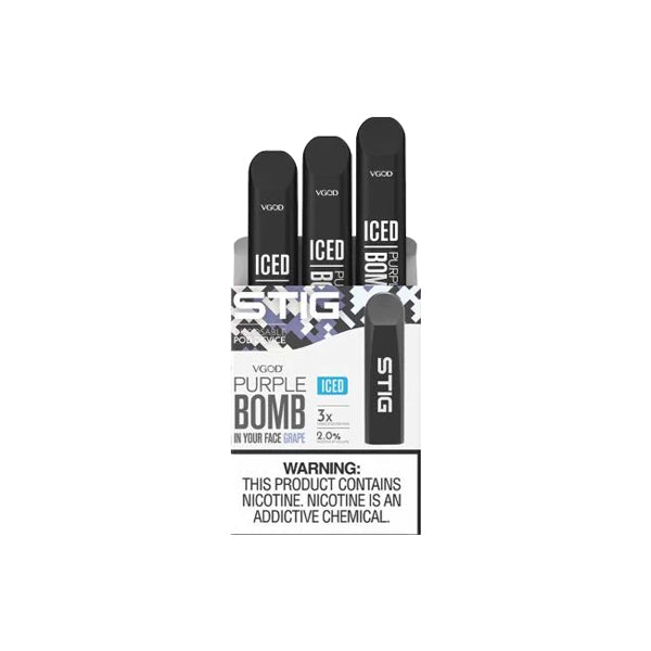 VGOD Stig 20mg Disposable Pod Vape 3PCS 270 Puffs