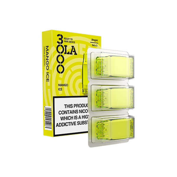 SMPO Ola 3000 20mg 2ml Prefilled Vape Pods