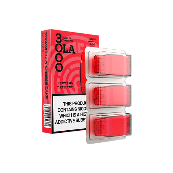 SMPO Ola 3000 20mg 2ml Prefilled Vape Pods