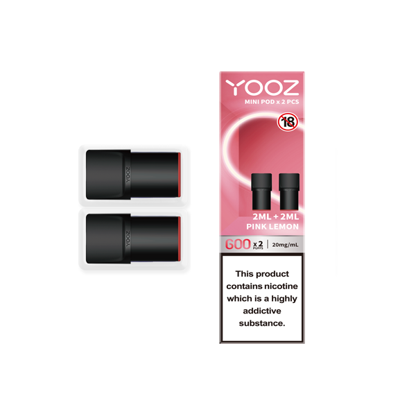 Yooz Mini Replacement Vape Pods 2PCS 2ml (BUY 5 GET 1 FREE)