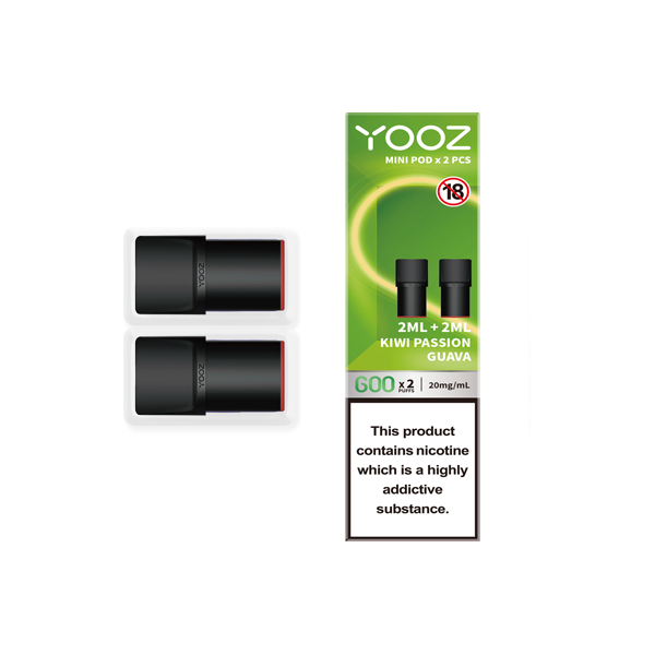 Yooz Mini Replacement Vape Pods 2PCS 2ml (BUY 5 GET 1 FREE)