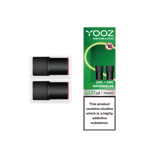Yooz Mini Replacement Vape Pods 2PCS 2ml (BUY 5 GET 1 FREE)