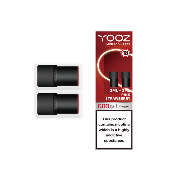 Yooz Mini Replacement Vape Pods 2PCS 2ml (BUY 5 GET 1 FREE)