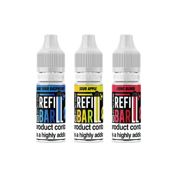 Bar Salts 20mg 10ml Nic Salts [50VG/50PG]