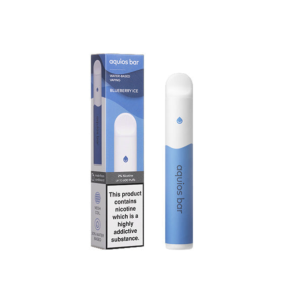 Aquios 20mg V3 Bar Disposable Vape 600 Puffs