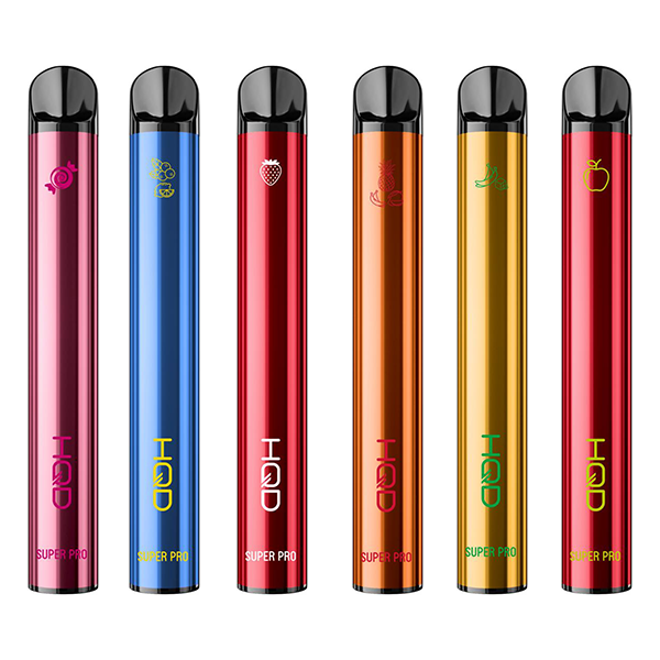 20mg HQD Super Pro Disposable Vape Device 600 Puffs (BUY 1 GET 1 FREE)