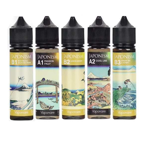 Vaponaire Japonsim 50ml 0mg Shortfill Vape Juice [70VG/30PG]