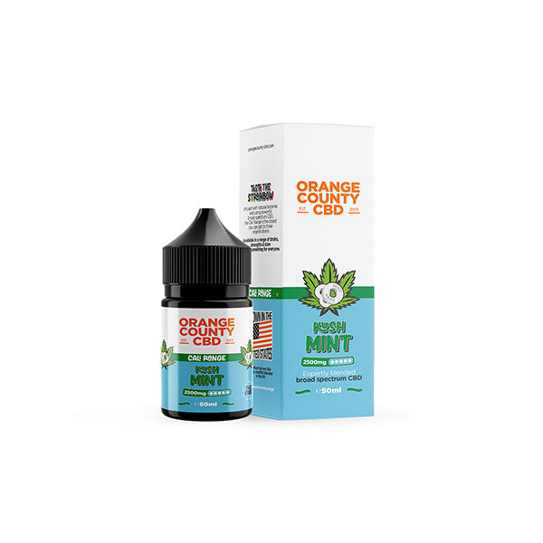 Orange County CBD 2500mg 50ml Cali Range Vape Juice [60VG/40PG]