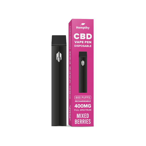 Hempthy 400mg CBD Disposable Vape
