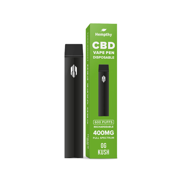Hempthy 400mg CBD Disposable Vape