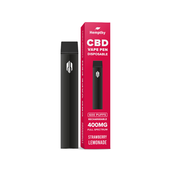 Hempthy 400mg CBD Disposable Vape
