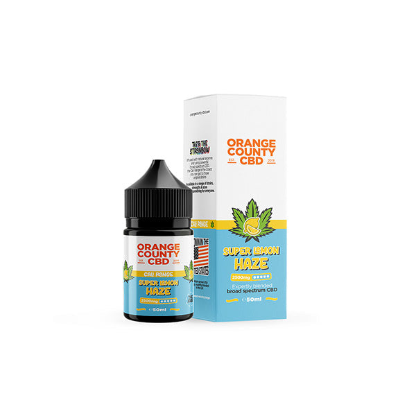 Orange County CBD 2500mg 50ml Cali Range Vape Juice [60VG/40PG]