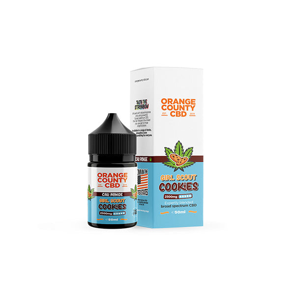 Orange County CBD 2500mg 50ml Cali Range Vape Juice [60VG/40PG]