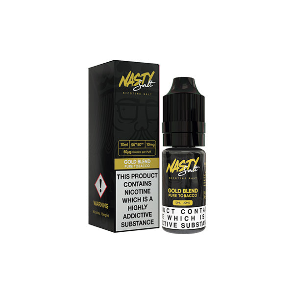 Nasty Salts 20mg 10ml [50VG/50PG] Nic Salts