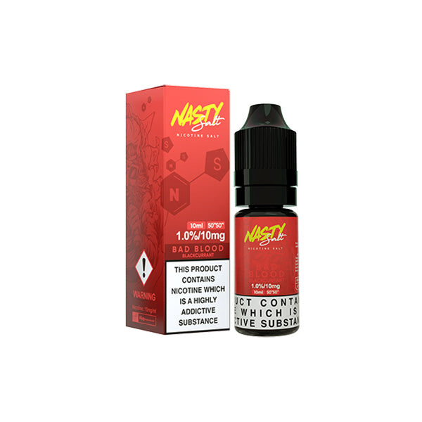 Nasty Salts 20mg 10ml [50VG/50PG] Nic Salts