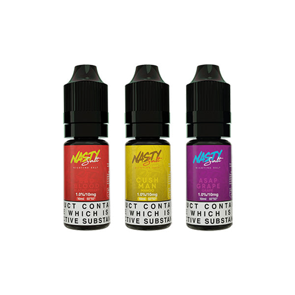 Nasty Salts 20mg 10ml [50VG/50PG] Nic Salts