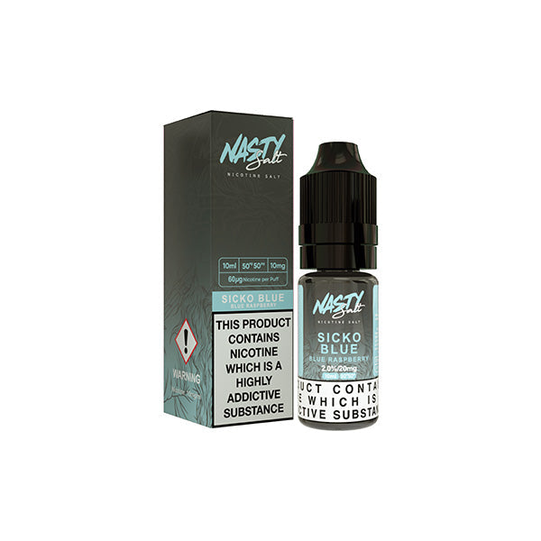 Nasty Salts 20mg 10ml [50VG/50PG] Nic Salts