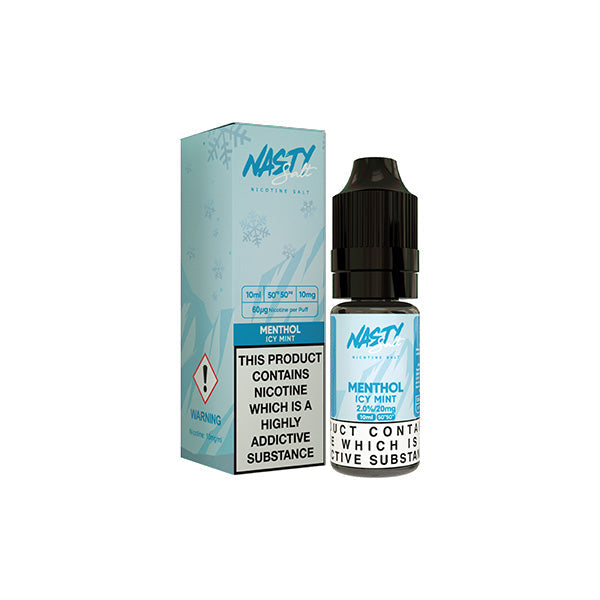 Nasty Salts 20mg 10ml [50VG/50PG] Nic Salts