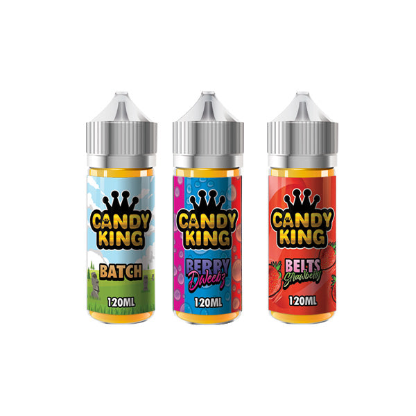 Candy King 100ml Shortfill Vape Juice 0mg [70VG/30PG]