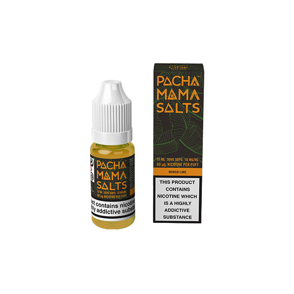 Pacha Mama 10mg Nic Salts 10ml [50VG/50PG]