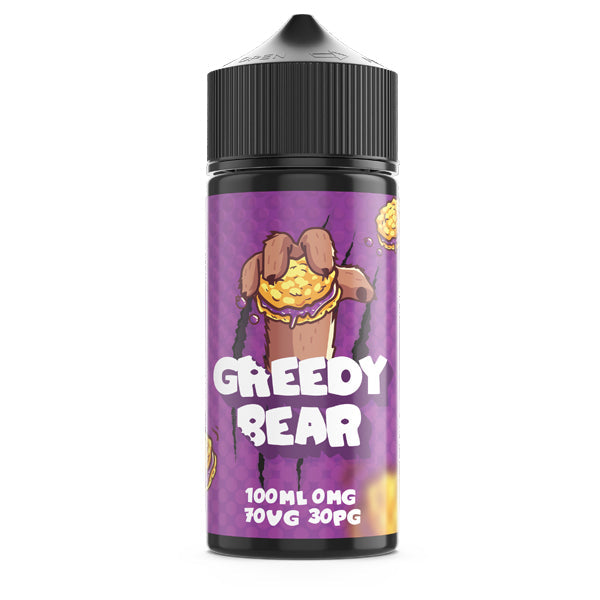 Greedy Bear 100ml 0mg Shortfill Vape Juice [70VG/30PG]