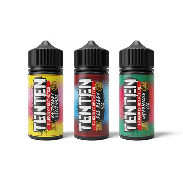 TenTen 100ml 0mg Shortfill Vape Juice [70VG/30PG]