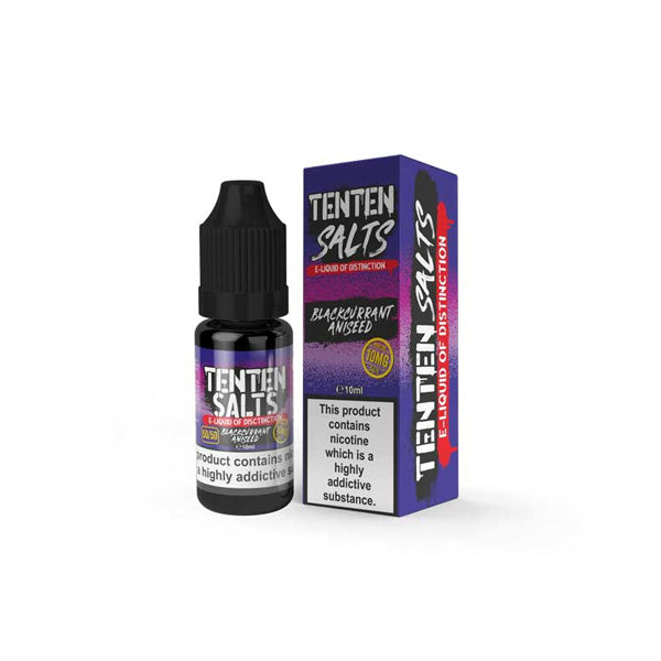 TenTen 10mg Nic Salts 10ml [50VG/50PG]