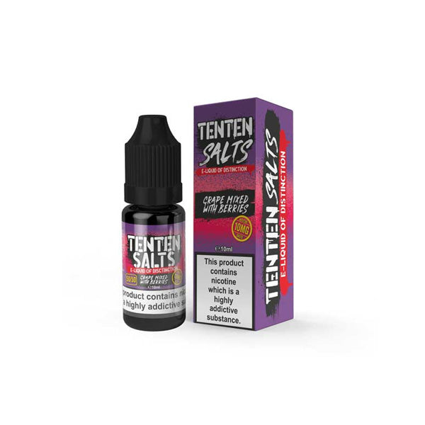 TenTen 10mg Nic Salts 10ml [50VG/50PG]