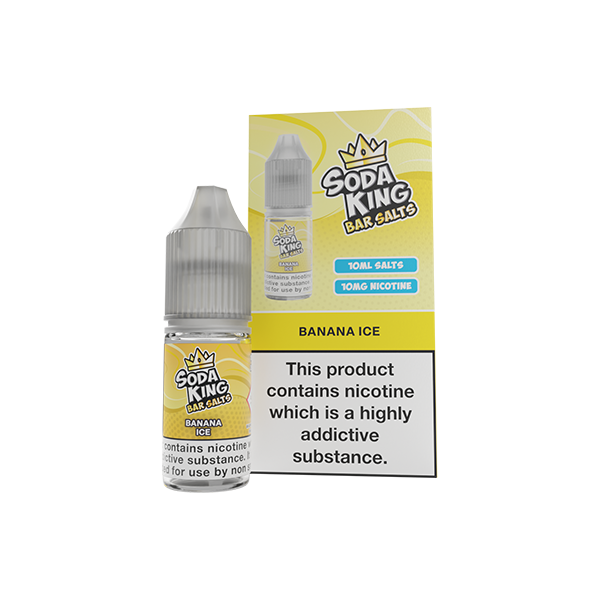 Soda King Bar SALTS 10mg [50VG/50PG] 10ml Nic Salts