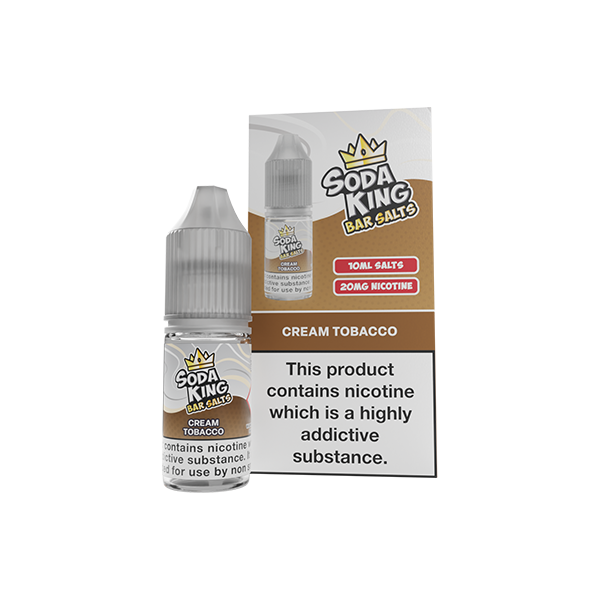 Soda King Bar SALTS 20mg Nic Salts 10ml [50VG/50PG]