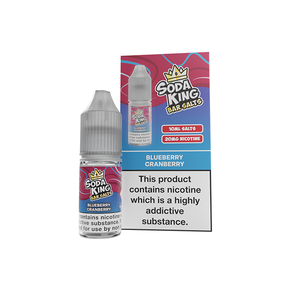 Soda King Bar SALTS 20mg Nic Salts 10ml [50VG/50PG]