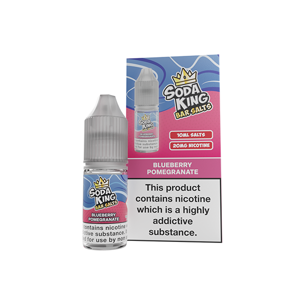 Soda King Bar SALTS 20mg Nic Salts 10ml [50VG/50PG]