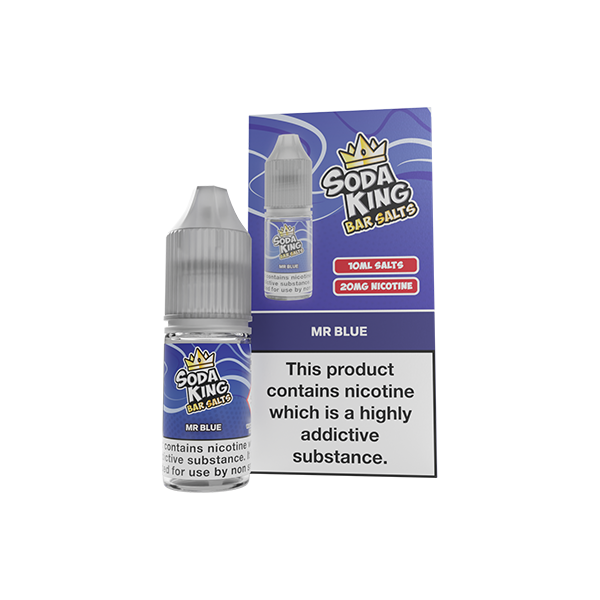 Soda King Bar SALTS 20mg Nic Salts 10ml [50VG/50PG]