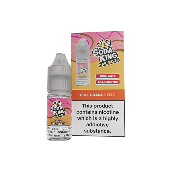 Soda King Bar SALTS 20mg Nic Salts 10ml [50VG/50PG]