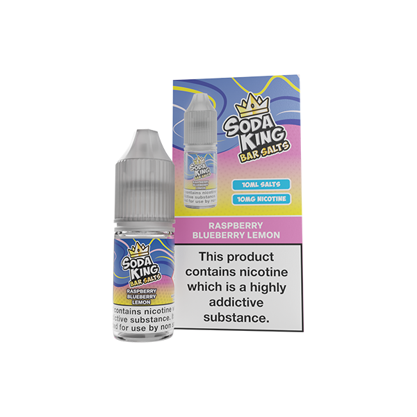 Soda King Bar SALTS 10mg [50VG/50PG] 10ml Nic Salts